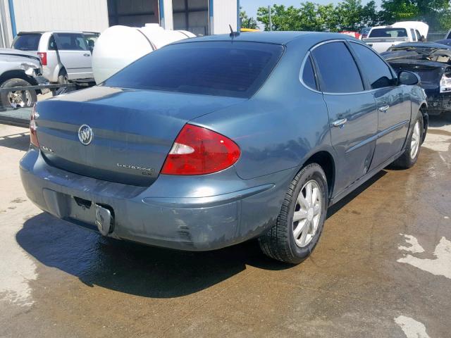 2G4WC582161189237 - 2006 BUICK LACROSSE C BLUE photo 4