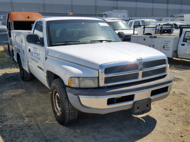 3B6KC26Z21M252899 - 2001 DODGE RAM 2500 WHITE photo 1