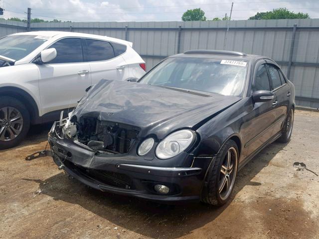 WDBUF76J35A740232 - 2005 MERCEDES-BENZ E 55 AMG BLACK photo 2