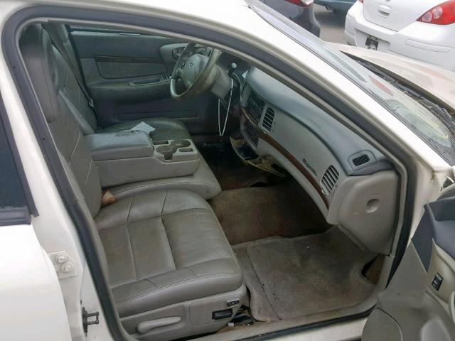 2G1WF52K239166673 - 2003 CHEVROLET IMPALA WHITE photo 5