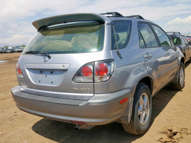 JTJHF10U120246047 - 2002 LEXUS RX 300 BLUE photo 4