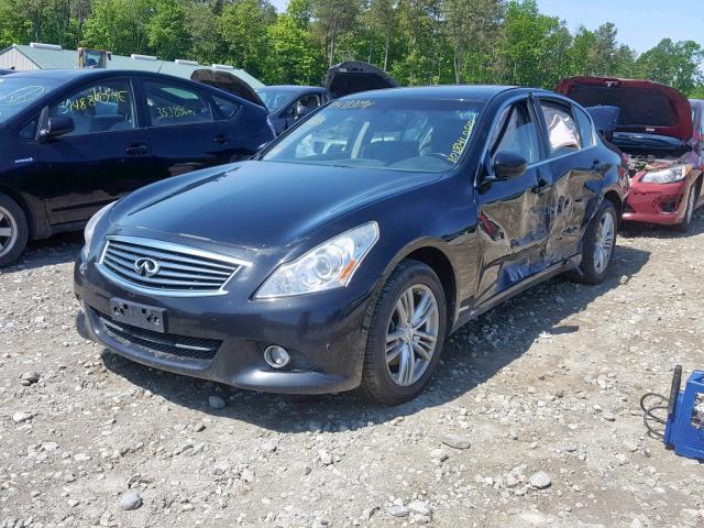 JN1CV6AR2DM762780 - 2013 INFINITI G37 BLACK photo 2