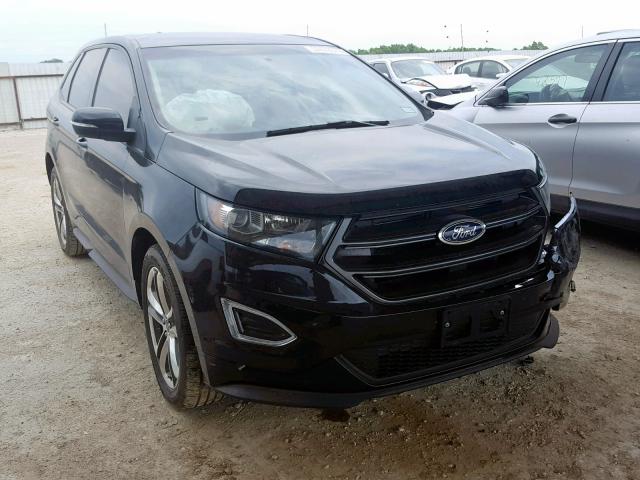 2FMPK4AP4JBC62580 - 2018 FORD EDGE SPORT BLACK photo 1