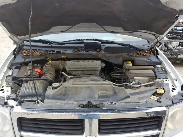 1D8HD48NX8F151534 - 2008 DODGE DURANGO SL WHITE photo 7