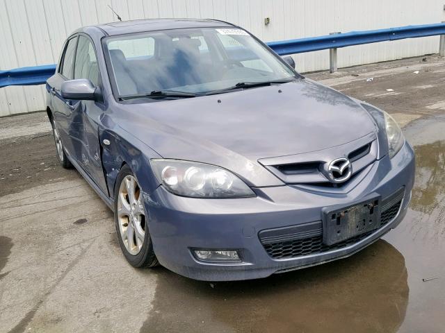 JM1BK143X71693435 - 2007 MAZDA 3 HATCHBAC GRAY photo 1