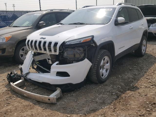 1C4PJMDS6EW163173 - 2014 JEEP CHEROKEE L WHITE photo 2