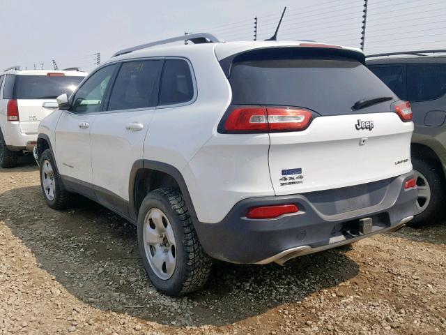 1C4PJMDS6EW163173 - 2014 JEEP CHEROKEE L WHITE photo 3