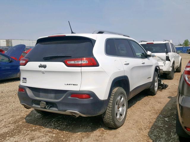 1C4PJMDS6EW163173 - 2014 JEEP CHEROKEE L WHITE photo 4