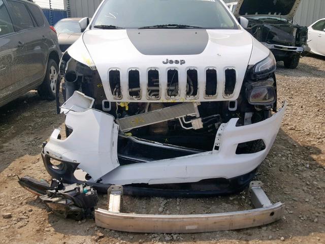 1C4PJMDS6EW163173 - 2014 JEEP CHEROKEE L WHITE photo 9