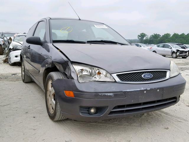 1FAFP31N57W155173 - 2007 FORD FOCUS ZX3 BROWN photo 1