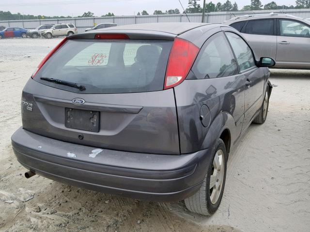 1FAFP31N57W155173 - 2007 FORD FOCUS ZX3 BROWN photo 4