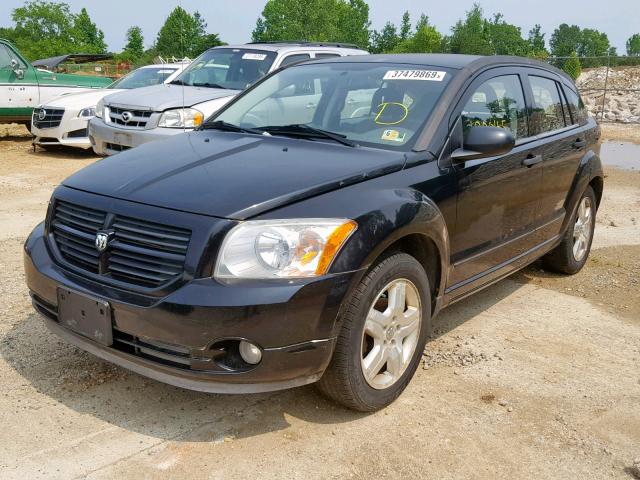 1B3HB48BX7D223757 - 2007 DODGE CALIBER SX BLACK photo 2