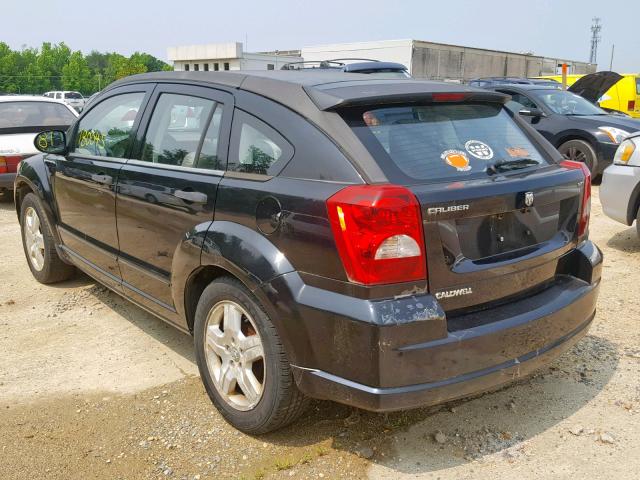 1B3HB48BX7D223757 - 2007 DODGE CALIBER SX BLACK photo 3