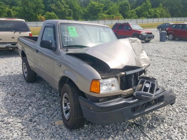 1FTYR10D25PA36658 - 2005 FORD RANGER TAN photo 1