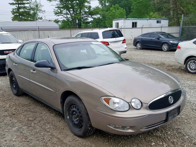 2G4WC582871135547 - 2007 BUICK LACROSSE C BEIGE photo 1