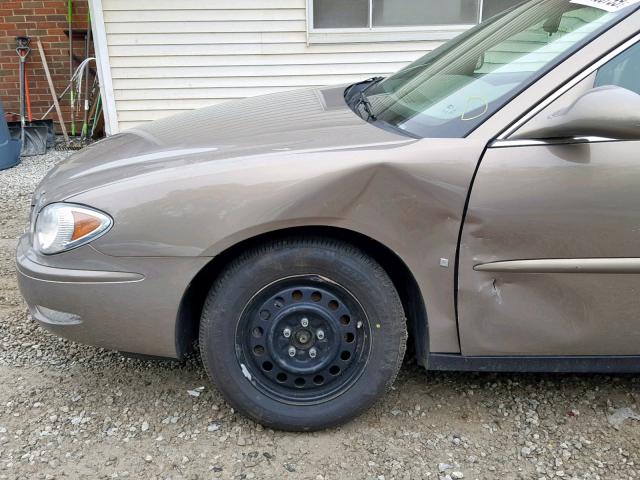 2G4WC582871135547 - 2007 BUICK LACROSSE C BEIGE photo 9