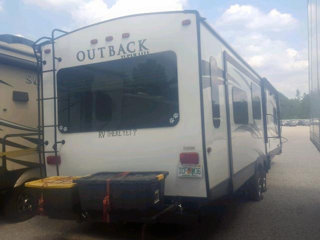 4YDT32822HB453636 - 2017 KEYSTONE OUTBACK WHITE photo 4