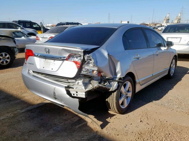 19XFA1F61AE050570 - 2010 HONDA CIVIC LX-S 银色 照片 4