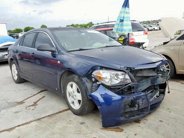 1G1ZG57B684308794 - 2008 CHEVROLET MALIBU LS BLUE photo 1
