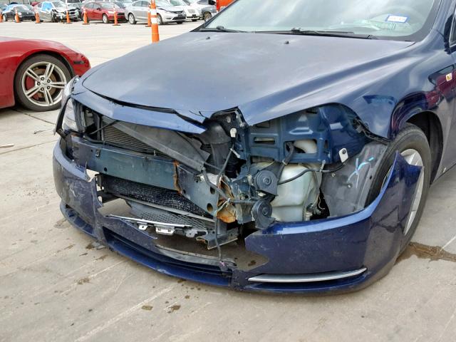 1G1ZG57B684308794 - 2008 CHEVROLET MALIBU LS BLUE photo 9