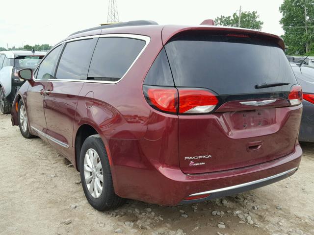 2C4RC1BG9HR565461 - 2017 CHRYSLER PACIFICA T MAROON photo 3