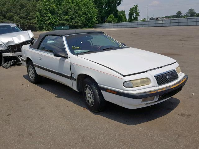 1C3XU4536PF583151 - 1993 CHRYSLER LEBARON WHITE photo 1