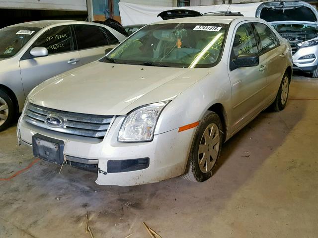 3FAHP06Z28R103961 - 2008 FORD FUSION S TAN photo 2