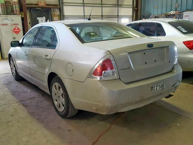 3FAHP06Z28R103961 - 2008 FORD FUSION S TAN photo 3