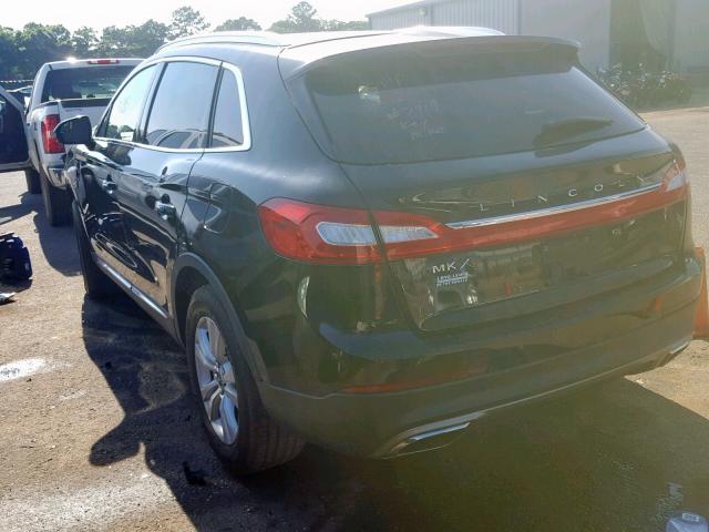 2LMPJ6JR1HBL33877 - 2017 LINCOLN MKX PREMIE BLACK photo 3