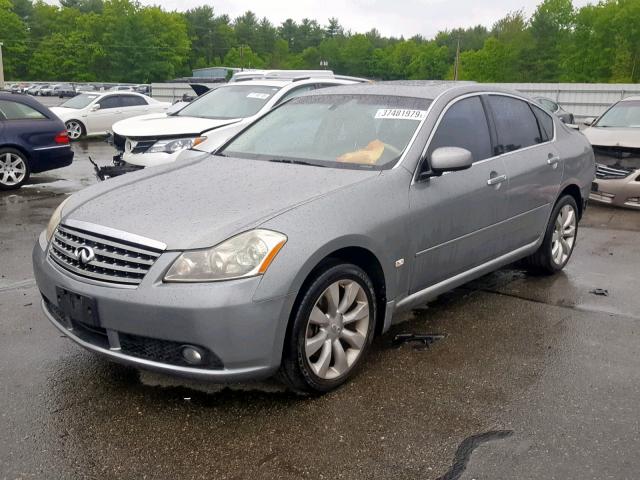 JNKAY01F96M254175 - 2006 INFINITI M35 BASE GRAY photo 2