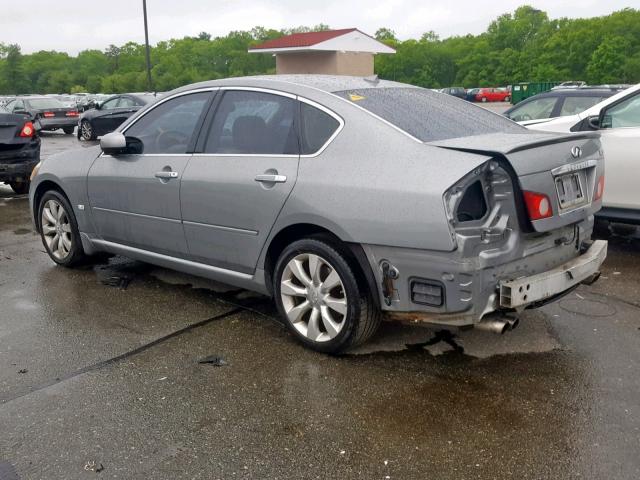 JNKAY01F96M254175 - 2006 INFINITI M35 BASE GRAY photo 3