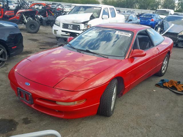 1ZVCT22B5P5149044 - 1993 FORD PROBE GT RED photo 2