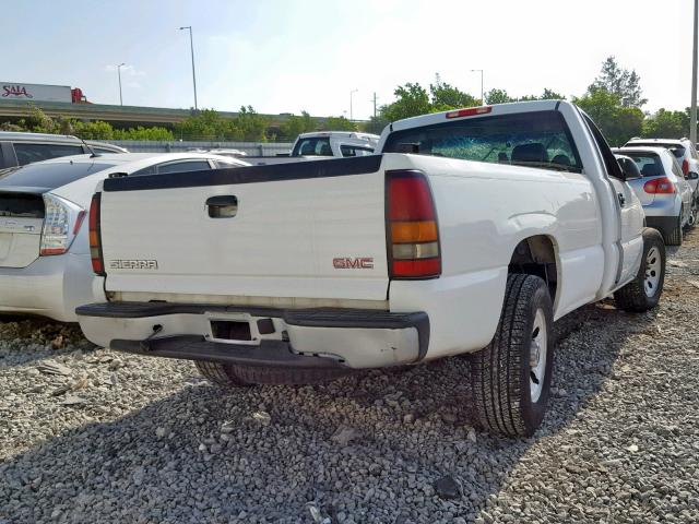 1GTEC14X77Z115629 - 2007 GMC NEW SIERRA WHITE photo 4