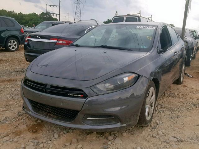 1C3CDFBB9FD267923 - 2015 DODGE DART SXT GRAY photo 2