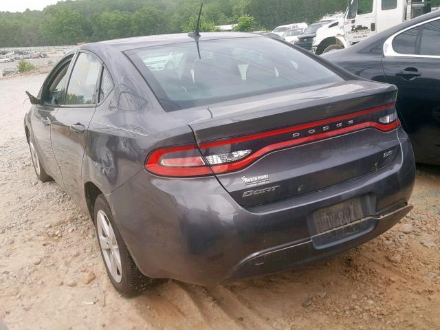 1C3CDFBB9FD267923 - 2015 DODGE DART SXT GRAY photo 3