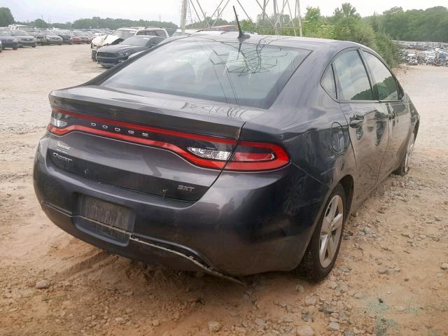 1C3CDFBB9FD267923 - 2015 DODGE DART SXT GRAY photo 4