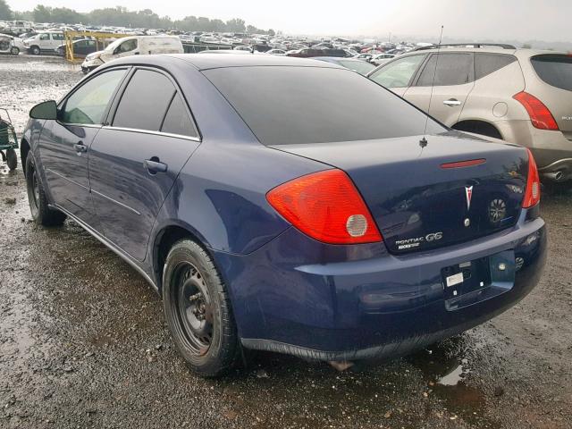 1G2ZF57B884272248 - 2008 PONTIAC G6 VALUE L BLUE photo 3