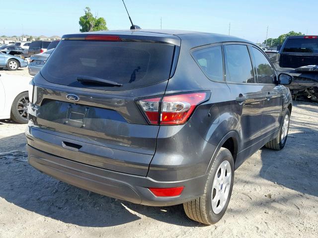 1FMCU0F72JUB97152 - 2018 FORD ESCAPE S GRAY photo 4