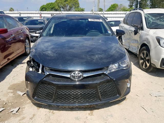 4T1BF1FK3HU431762 - 2017 TOYOTA CAMRY LE BLACK photo 9