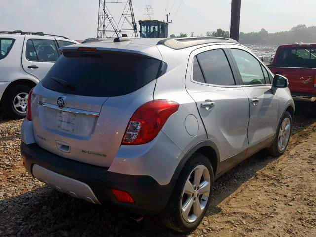 KL4CJASB5GB554416 - 2016 BUICK ENCORE SILVER photo 4