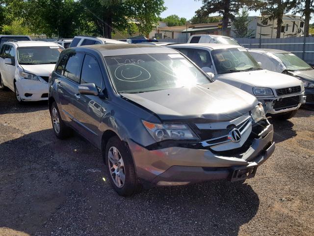 2HNYD282X8H510074 - 2008 ACURA MDX SILVER photo 1