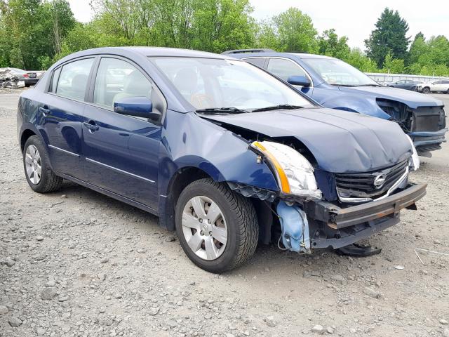 3N1AB6AP6CL736089 - 2012 NISSAN SENTRA 2.0 BLUE photo 1