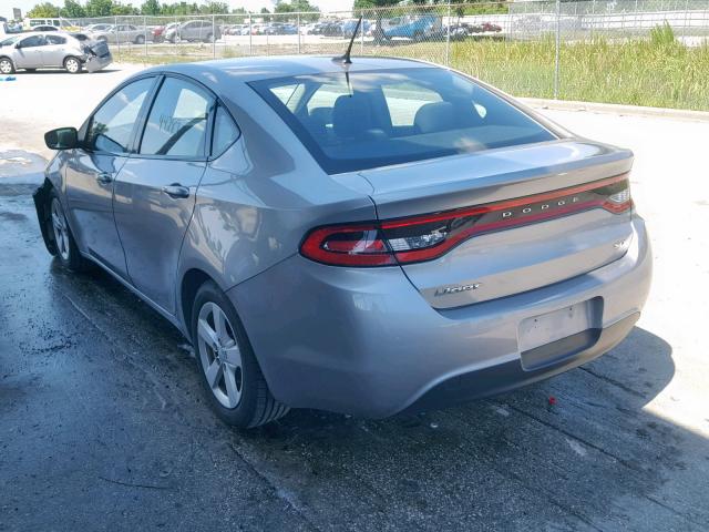 1C3CDFBB8GD515564 - 2016 DODGE DART SXT SILVER photo 3