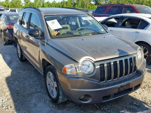 1J8FT47W07D221869 - 2007 JEEP COMPASS GRAY photo 1