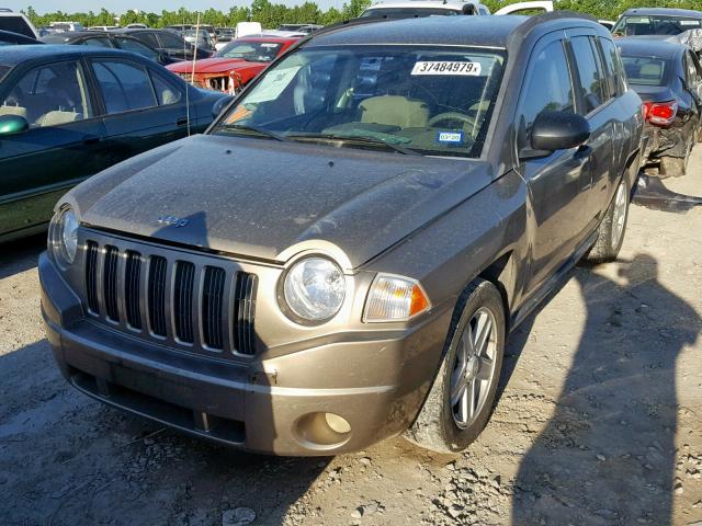 1J8FT47W07D221869 - 2007 JEEP COMPASS GRAY photo 2