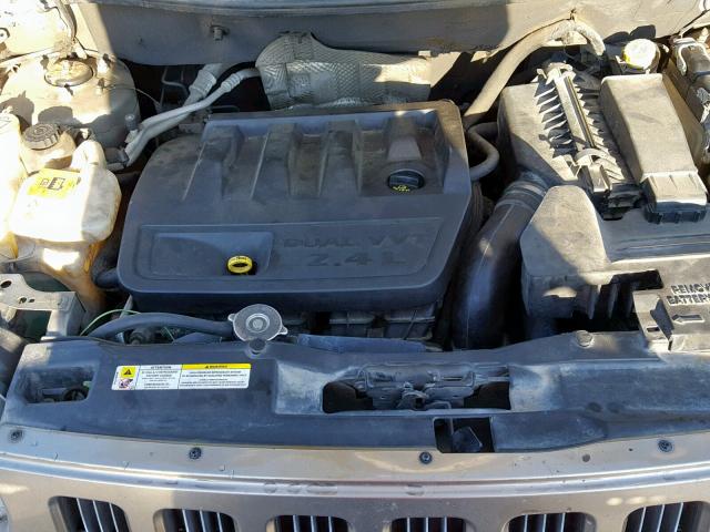 1J8FT47W07D221869 - 2007 JEEP COMPASS GRAY photo 7