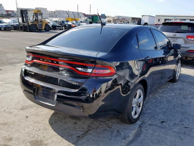 1C3CDFBB4FD344584 - 2015 DODGE DART SXT BLACK photo 4