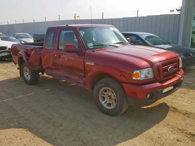 1FTKR4EE1APA61196 - 2010 FORD RANGER SUP RED photo 1