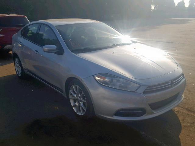 1C3CDFBA3DD139908 - 2013 DODGE DART SXT SILVER photo 1