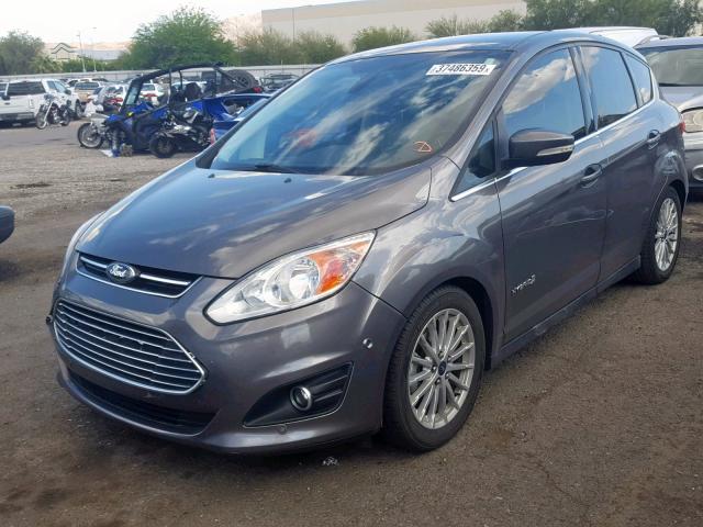 1FADP5BUXDL517570 - 2013 FORD C-MAX SEL GRAY photo 2